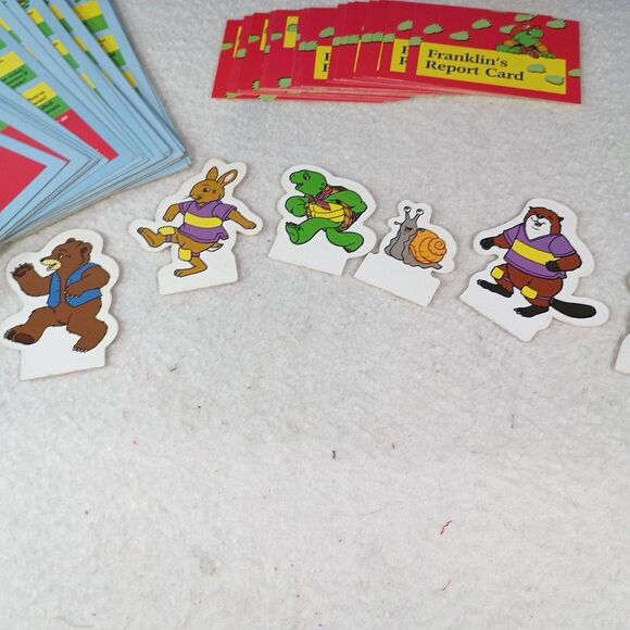 Franklin Goes to School Board Game Pressman 1998 Preschool Kids Fun - Picture 13 of 16